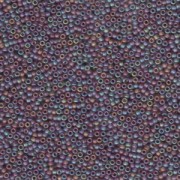 Miyuki Rocailles Beads 1,5mm 153FR matt rainbow Brown 11gr